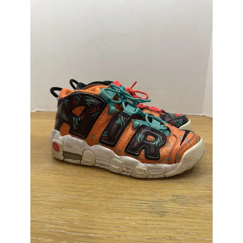 Nike Air More Uptempo GS Size 7Y Multicolor